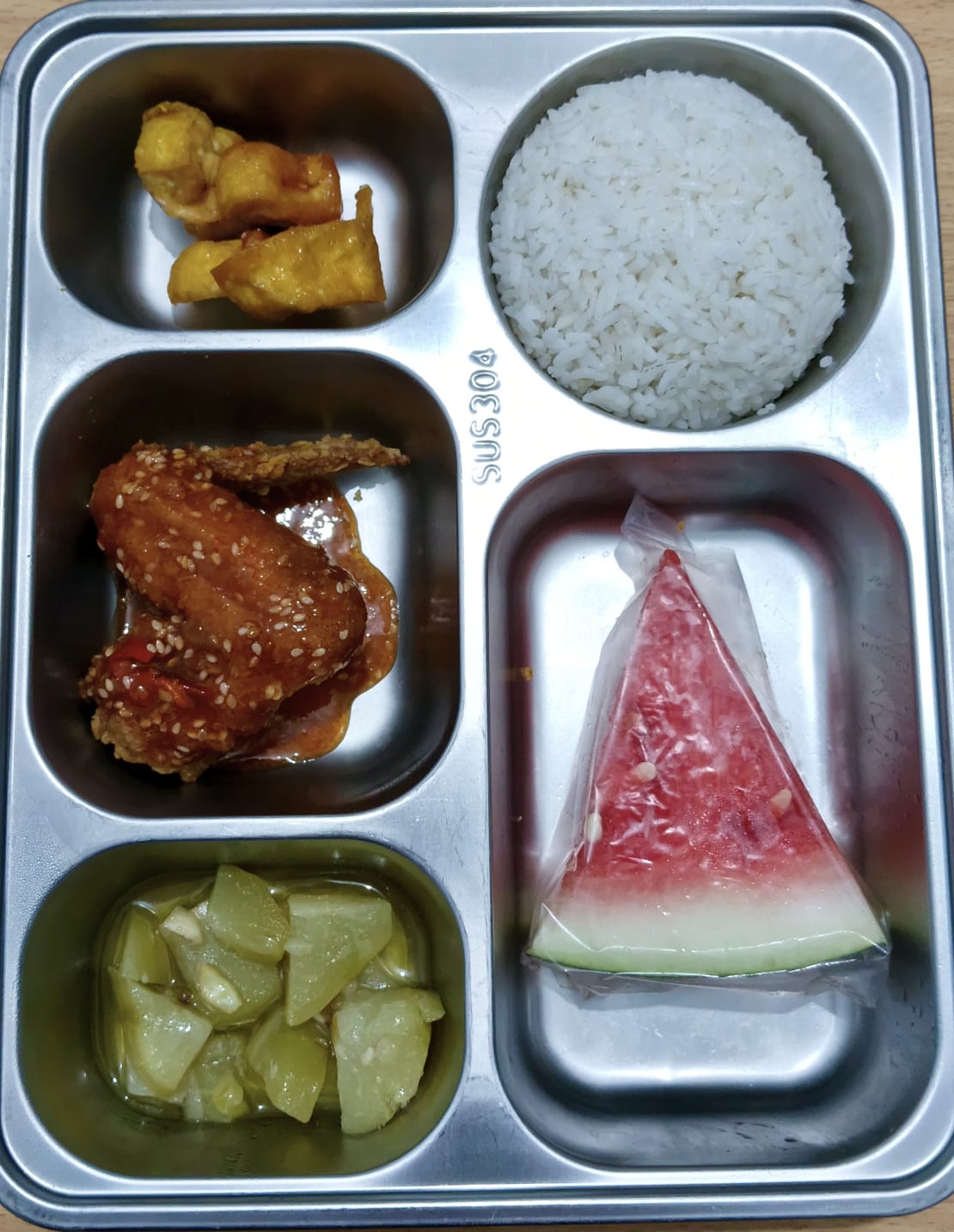 Ayam crispy+ Saus BBQ